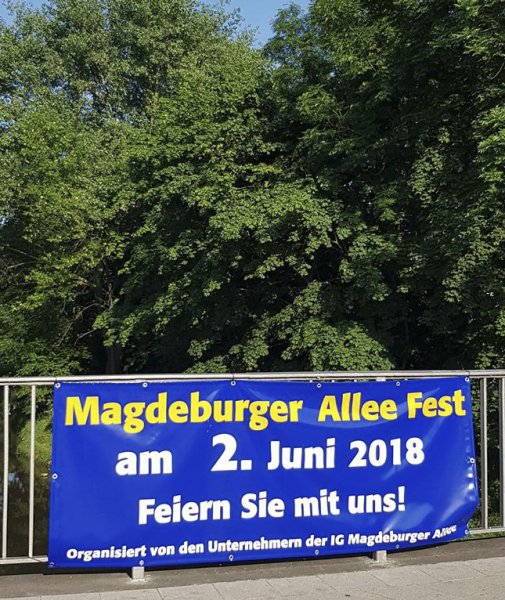 Das 25. Magdeburger Alleefest war ein würdiger Erfolg.